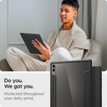 Spigen Galaxy Tab S10 Plus / S9 Plus ile Uyumlu Kılıf Ultra Hybrid Pro Manyetik Stand özellikli Sararmaya Dayanıklı Siyah Şeffaf Kapak - ACS07076 (Spigen TR Garantili)