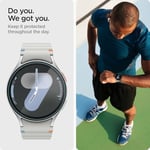 Spigen Galaxy Watch 7 (44mm) ile Uyumlu Kolay Kurulum Cam Ekran Koruyucu GLAS.tR EZ Fit HD (2 Adet) Şeffaf - AGL08493 (Spigen TR Garant - Seçenekler: Galaxy Watch 6 40mm, Galaxy Watch6 Classic 43mm...