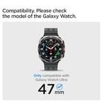 Spigen Galaxy Watch Ultra (47mm) ile Uyumlu Kılıf & Kordon Rugged Armor Pro Üst Düzey Koruma Siyah Kayış - ACS08427 (Spigen TR Garantili)