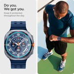Spigen Galaxy Watch Ultra (47mm) ile Uyumlu Kolay Kurulum Cam Ekran Koruyucu GLAS.tR EZ Fit HD (2 Adet) Şeffaf - AGL08349 (Spigen TR Garantili)