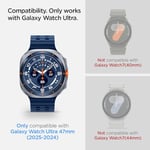 Spigen Galaxy Watch Ultra (47mm) ile Uyumlu Kolay Kurulum Cam Ekran Koruyucu GLAS.tR EZ Fit HD (2 Adet) Şeffaf - AGL08349 (Spigen TR Garantili)