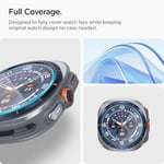 Spigen Galaxy Watch Ultra (47mm) ile Uyumlu Kolay Kurulum Cam Ekran Koruyucu GLAS.tR EZ Fit HD (2 Adet) Şeffaf - AGL08349 (Spigen TR Garantili)