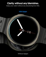 Spigen Galaxy Watch8 (40mm) ile Uyumlu Kolay Kurulum Cam Ekran Koruyucu GLAS.tR EZ Fit HD (2 Adet) Şeffaf - AGL09874 (Spigen TR Garantili)
