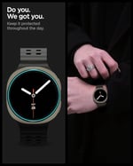 Spigen Galaxy Watch8 (44mm) ile Uyumlu Kolay Kurulum Cam Ekran Koruyucu GLAS.tR EZ Fit HD (2 Adet) Şeffaf - AGL09876 (Spigen TR Garantili)