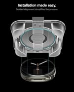 Spigen Galaxy Watch8 (44mm) ile Uyumlu Kolay Kurulum Cam Ekran Koruyucu GLAS.tR EZ Fit HD (2 Adet) Şeffaf - AGL09876 (Spigen TR Garantili)