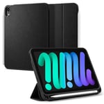 Spigen iPad mini 7 (2024) / mini 6 (2021) ile Uyumlu Kılıf Urban Fit Örgü Kumaş Siyah Kapak - ACS03864 (Spigen TR Garantili)