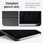 Spigen iPad mini 7 (2024) / mini 6 (2021) ile Uyumlu Kılıf Urban Fit Örgü Kumaş Siyah Kapak - ACS03864 (Spigen TR Garantili)