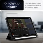 Spigen iPad mini 7 (2024) / mini 6 (2021) ile Uyumlu Kılıf Urban Fit Örgü Kumaş Siyah Kapak - ACS03864 (Spigen TR Garantili)
