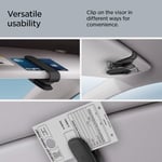 Spigen Premium Manyetik Gözlük Tutucu Tüm Araçlar ile Uyumlu Silikon Siyah (2 Adet) - ACP08824 (Spigen TR Garantili)