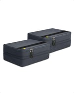 Spigen Seyahat Paketleme Küpleri/Valiz içi Düzenleyici Çanta Orta Boy 24 inc Large (2 Adet) Grotto Gray KD600 - AFA08481