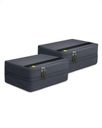 Spigen Seyahat Paketleme Küpleri/Valiz içi Düzenleyici Çanta Orta Boy 24 inc Large (2 Adet) Grotto Gray KD600 - AFA08481