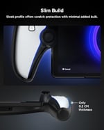 Spigen Sony Playstation Portal ile Uyumlu Kılıf Thin Fit Ultra ince ve Hafif Siyah Kapak - ACS07235 (Spigen TR Garantili)