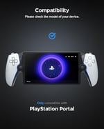 Spigen Sony Playstation Portal ile Uyumlu Kılıf Thin Fit Ultra ince ve Hafif Siyah Kapak - ACS07235 (Spigen TR Garantili)