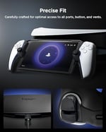 Spigen Sony Playstation Portal ile Uyumlu Kılıf Thin Fit Ultra ince ve Hafif Siyah Kapak - ACS07235 (Spigen TR Garantili)