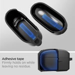 Spigen Sony WF-1000XM5 ile Uyumlu Kılıf Rugged Armor Üst Düzey Koruma Siyah Karbon Kapak - ACS07086 (Spigen TR Garantili)