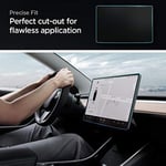 Spigen Tesla Model Y (2024-2023) & Model 3 (2023) Cam Ekran Koruyucu GLAS.tR EZ Fit Anti-Glare - AGL01086