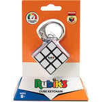 Spin Master,Rubik's, Orijinal 3x3 Küp, Minyatür, 8+ Yaş Çocuklara Yönelik Çalışan 3x3 Küplü Anahtarlık Aksesuarı, Profesyonel Renk Kombinasyonlu Zeka Oyunu