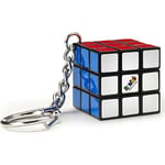 Spin Master,Rubik's, Orijinal 3x3 Küp, Minyatür, 8+ Yaş Çocuklara Yönelik Çalışan 3x3 Küplü Anahtarlık Aksesuarı, Profesyonel Renk Kombinasyonlu Zeka Oyunu