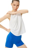 Spor Basic Atlet Bisiklet Yaka Rahat Kalıp