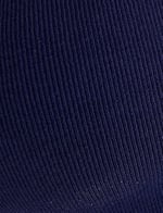 Spor Kolsuz Crop Tişört Renk Bloklu Yuvarlak Yaka Baskılı Ribanalı Slim Fit