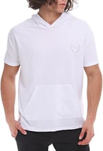 SPQR Kısa Kollu Sweatshirt NEPTUNE BEYAZ