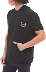 SPQR Kısa Kollu Sweatshirt NEPTUNE SİYAH
