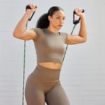SPRI Örgülü Xertube direnç bantları - Erkekler ve kadınlar için birinci sınıf egzersiz bandı - ev spor salonu fitness antrenmanı için egzersiz ekipmanları - Güç, ağırlık ve direnç için konforlu