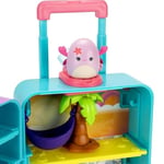 Squish-a-longs by Squishmallows hareketli bavul oyun seti, 2 x 2,5 cm mini squish, 3 oyun kademesi, 6 yaş ve 2 adet oyun aksesuarları - Koleksiyon, takas et oyun