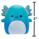 Squish-a-longs Mini-Squish 8'li Paket (Dalga 3, Stil 1) - Kokarca, Pembe Penguen, Mavi Axolotl, aksesuarlar ve daha fazlası