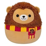 Squishmallows Orijinal Harry Potter 10-inç Gryffindor Aslan Peluş - Orta Boy Ultrasoft Resmi Jazwares Peluş