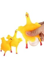 Squishy Yumurtlayan Tavuk Anahtarlık Çanta Ve Cüzdan Süsü Hediyelik