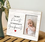 SRADMO Büyükanne ve Büyükbaba Resim Çerçeveleri, Torunlar Fotoğraf Çerçevesi, En İyi Ebeveynler Büyükanne ve Büyükbabalara Terfi Edilir Resim Çerçevesi, Bebek Büyükbaba Büyükanne Fotoğraf Çerçevesi