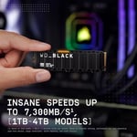 SSD BLACK NVME 1TB M2 7300/6300 MB/S