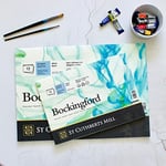 St Cuthberts Mill Bockingford C.P. Pads White Sulu Boya Kağıdı, 300 Gr, 297X210Mm, 12 Sayfa