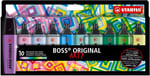 STABILO BOSS ORIGINAL ARTY - Fosforlu Kalem - 10'lu Paket - 10 Farklı Soğuk Renkler
