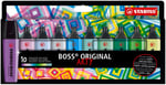 STABILO BOSS ORIGINAL ARTY - Fosforlu Kalem - 10'lu Paket - 10 Farklı Soğuk Renkler