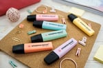 STABILO BOSS ORIGINAL Pastel- Marker İşaretleme Kalemi, 2 mm ve 5 mm Uç, 4lü Paket (4 Adet x 1 Paket)