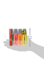 STABILO - İşaretleme Kalemi - BOSS ORIGINAL - 4'lü Paket - Çeşitli Renkler