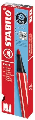 STABILO Pen 68 - Açık Kırmızı