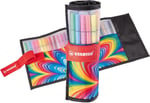 STABILO Pen 68 ARTY - Keçe Uçlu Boya Kalemi - 25'li Roller Set - Çeşitli Renkler - Seçenekler: 8'li paket, 12'li paket, Farklı renklerde 15'li paket...