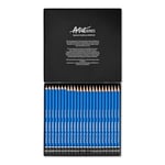 Staedtler 100 G24 Mars Lumograph Kurşunkalem 24'lü Metal Kutuda