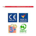 Staedtler 144 10Nc12 Noris Clup Aquarell 12'li Kuruboya Fırça Hediyeli