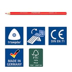 Staedtler 157 Sb24 13 Ergosoft Üçgen Kuru Boya 24'lü