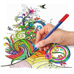 Staedtler 323 Sb10 Triplus Color Üçgen Keçeli Kalem 1.0 mm 10'lu Set