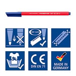 Staedtler 326 Wp20 Noris Clup Keçeli Kalem 1.0 mm 20'li