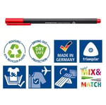 Staedtler 334 Sb4 Triplus Üçgen Fineliner Klasik Renk 0.3 mm 4'lü Set