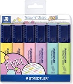 Staedtler 364 CWP6 Textsurfer Classic Pastel Fosforlu Kalem 6'Lı Blister