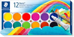 Staedtler 888 Nc12 Noris Clup Sulu Boya 12'li 1 Tüp Opak Beyaz Boya Ve Fırça