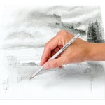 Staedtler - Sanatçılar için yüksek kaliteli gölgeleme kalemi, Karıştırma ve nüanslar oluşturmak için ideal, blister ambalajda, 5426BLBK-C