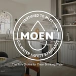 (Standard, Kitchen Faucet, Chrome) - Moen 7594C Arbour One-Handle Pulldown Kitchen Faucet Featuring Power Boost and Reflex, Chrome